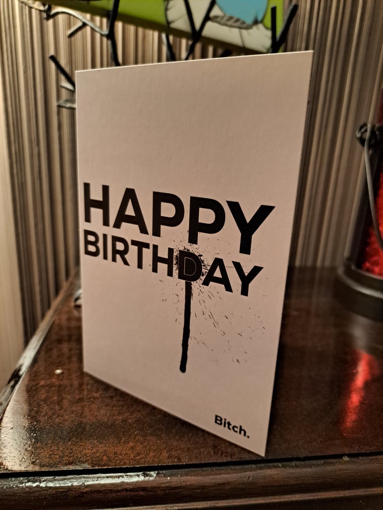 Devastator Birthday Card