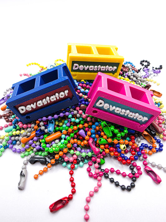 Devastator x PunchMarker 3 Block Summer Set ( they're keychains )