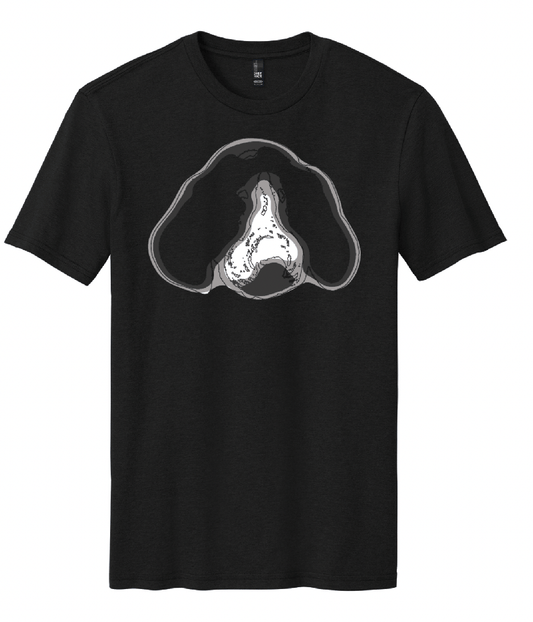 Blurry Dog Head T-Shirt