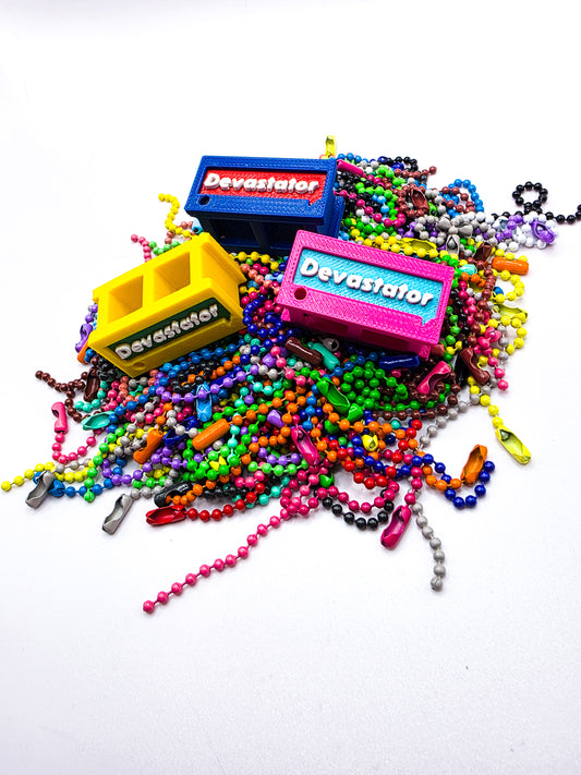 Devastator x PunchMarker 3 Block Summer Set ( they're keychains )